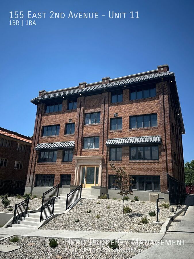 155 East 2nd Avenue Unit 11, Salt Lake City, UT 84103 Hero Property