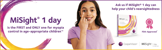 MiSight® 1 Day Contact Lenses - Wrigley Eye Associates