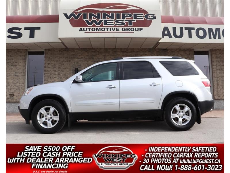 Used GMC Acadia vehicles for sale in Manitoba Second hand GMC Acadia