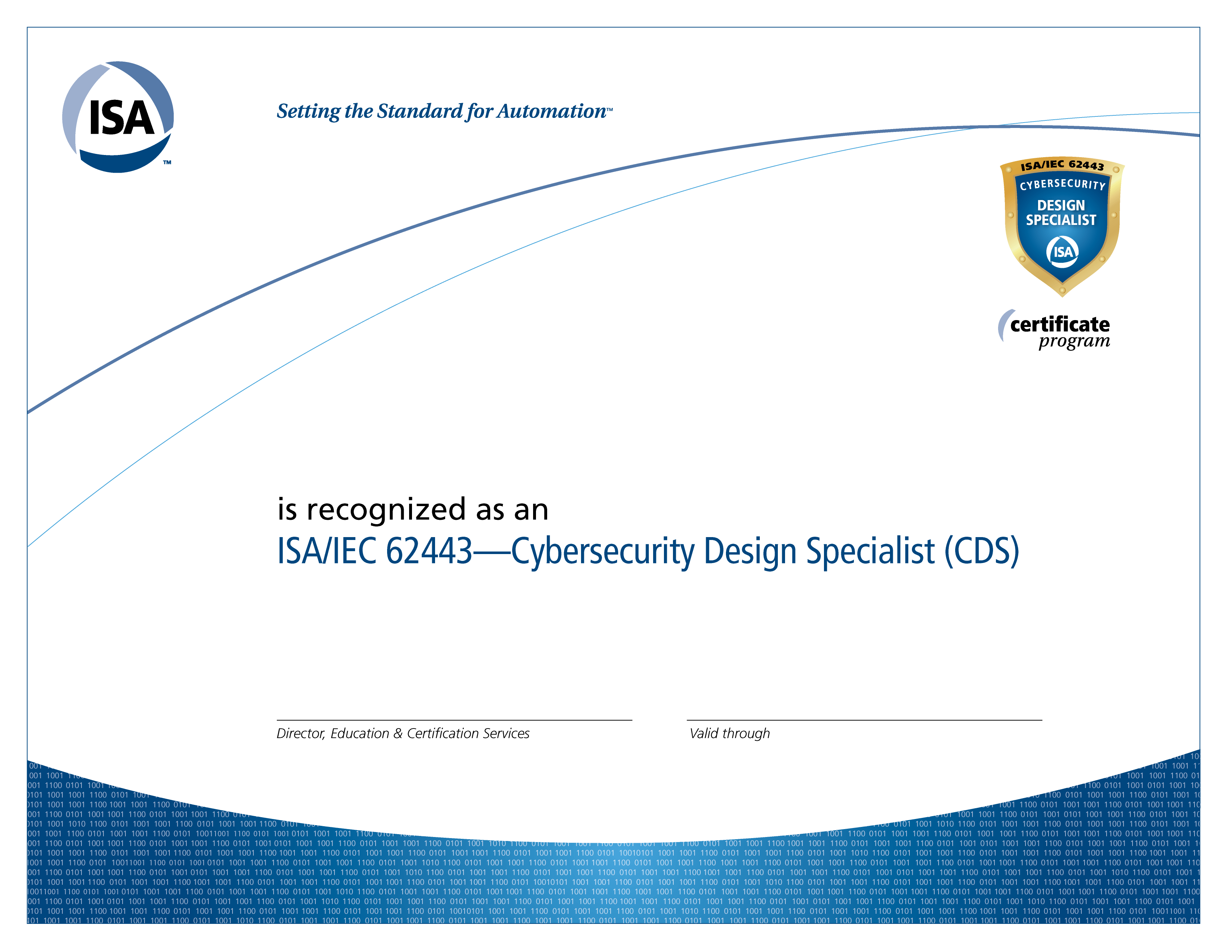 ISA Credentials • Accredible • Certificates, Badges and Blockchain