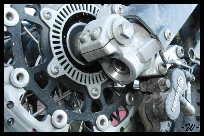 F800GS RXV Shiver'ed Fork Conversion Adventure Rider