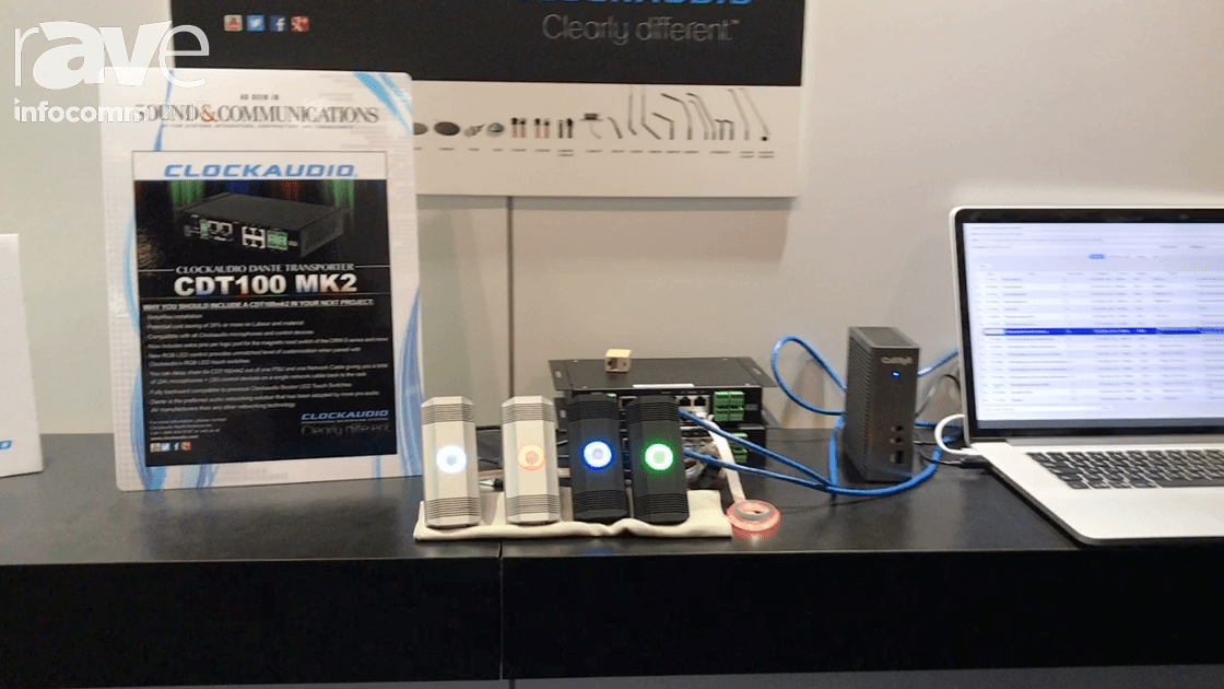 2017 Clockaudio Reveals CDT100 MK2 for RGB Control rAVe [PUBS]