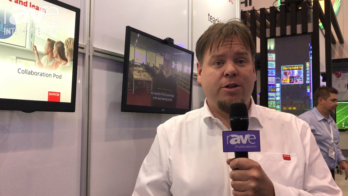 Integrate 2017 Barco Previews weConnect 1.2 on the Audio Visual