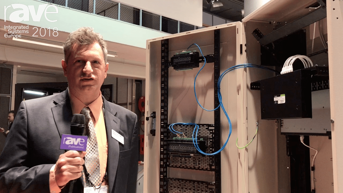 ISE 2018 Legrand Features Middle Atlantic VWM Series Vertical Wall