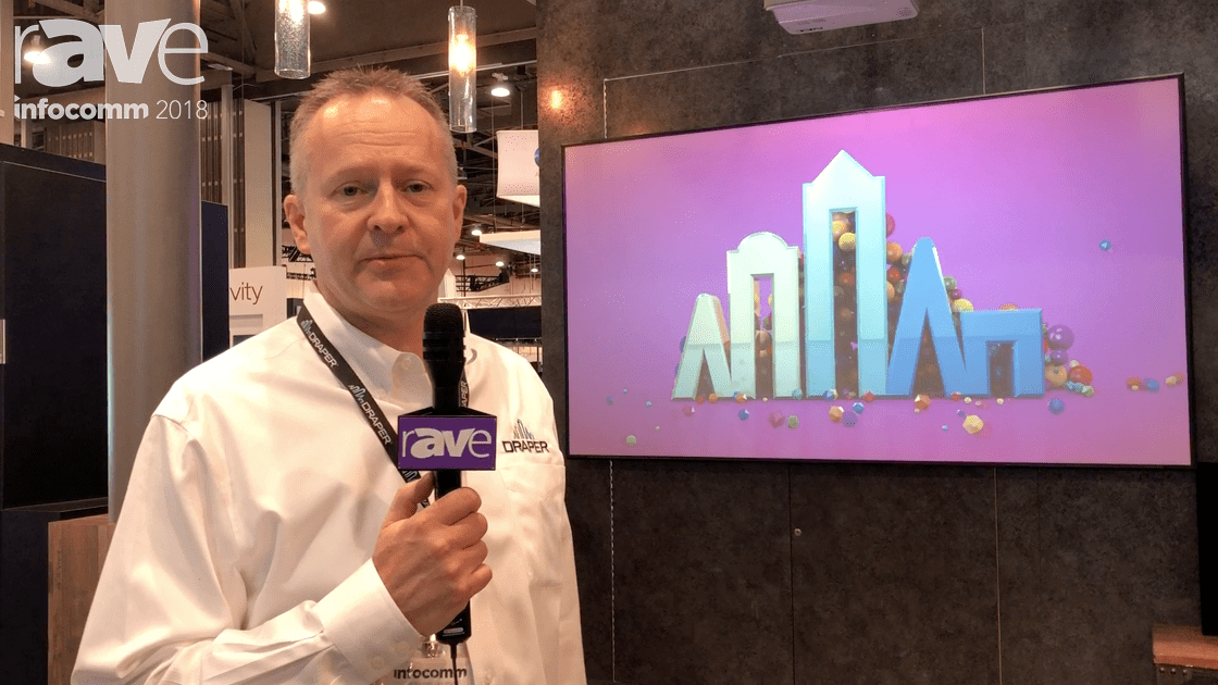 2018 Draper Discusses XH800X UST ALR Projection Screen With