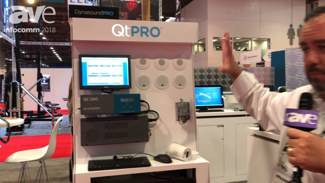 2018 Cambridge Sound Management Discusses QtPRO Sound Masking