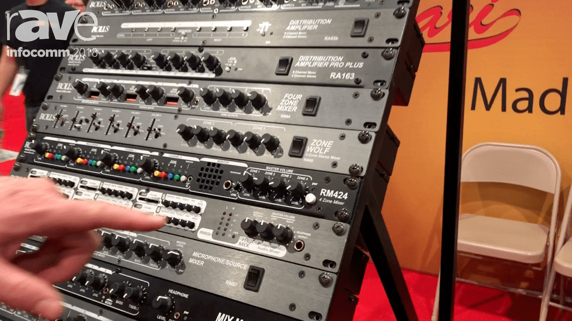 2018 Rolls Corporation Features the RM424 Four Zone Mixer