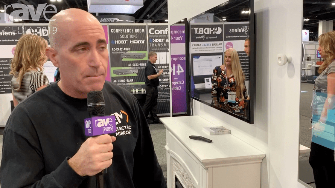 CEDIA 2019 Electric Mirror Showcases the Savvy Home Smart Mirror, Used