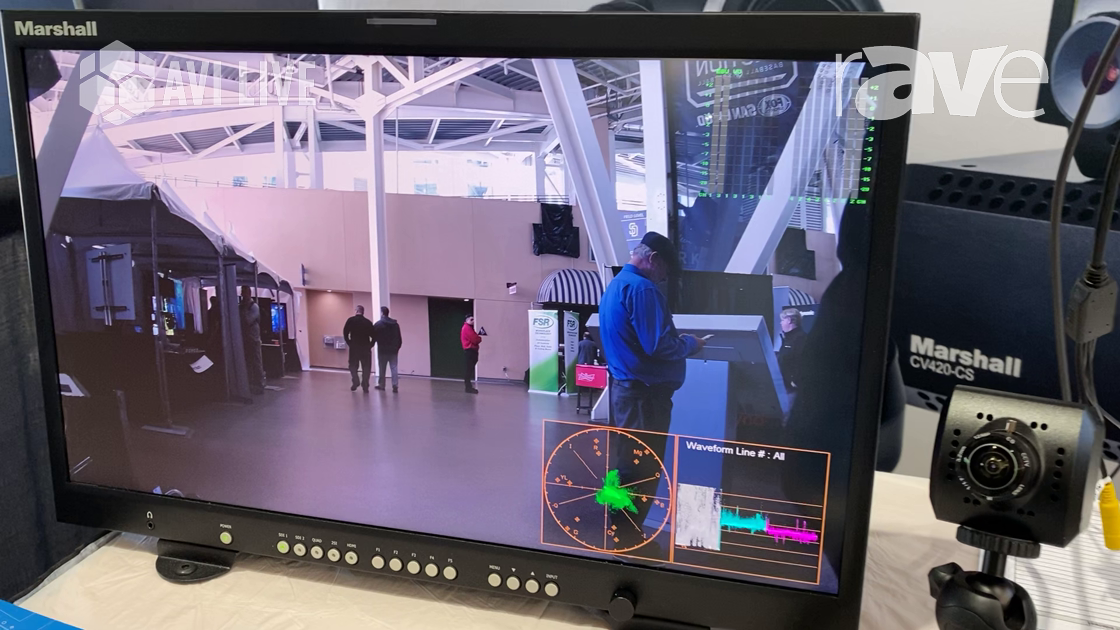 AVI LIVE Marshall Electronics Highlights Its CV35530XIP Camera and