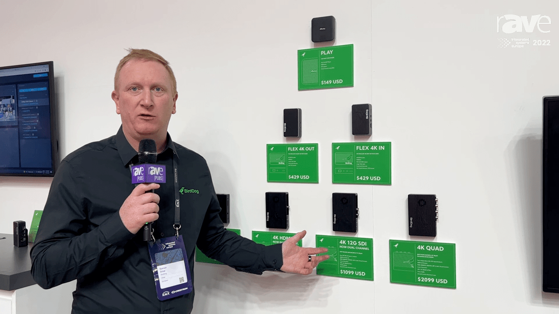 ISE 2022 BirdDog Showcases Range of NDI Converters, Including the New