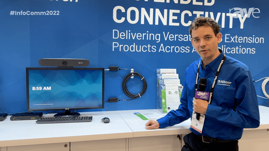 2022 Analog Devices Demos Icron USB Extension Products with