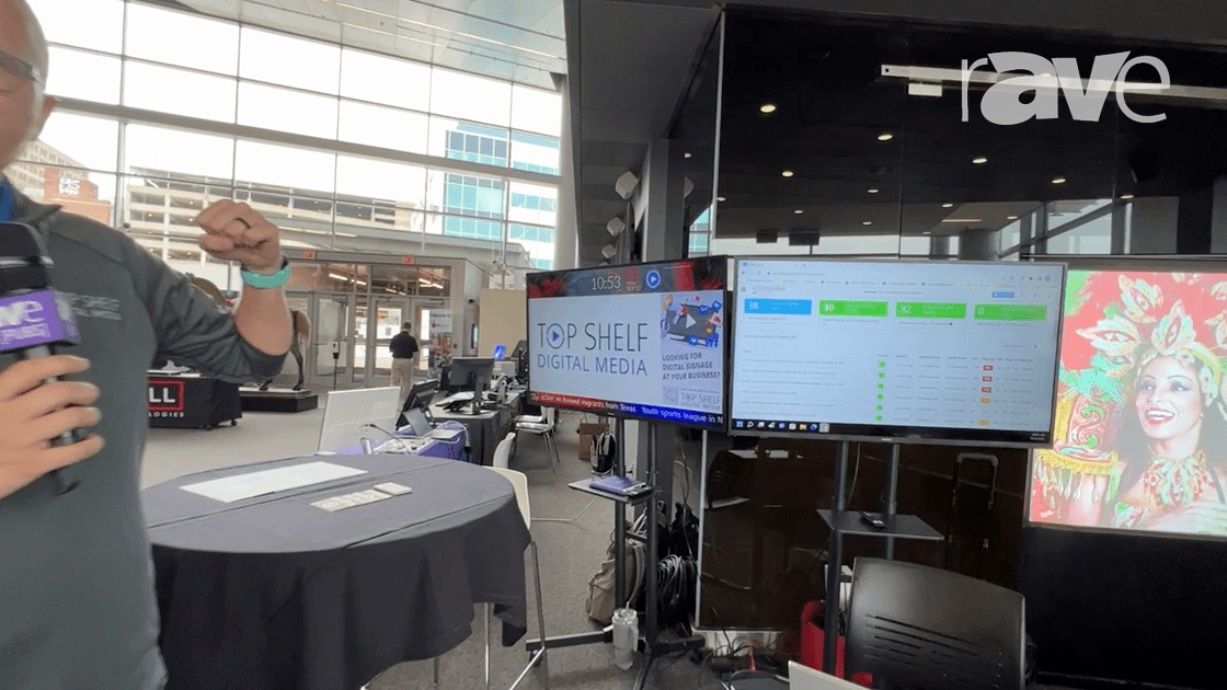 Pearl Tech Showcase Top Shelf Digital Media Talks About Signage