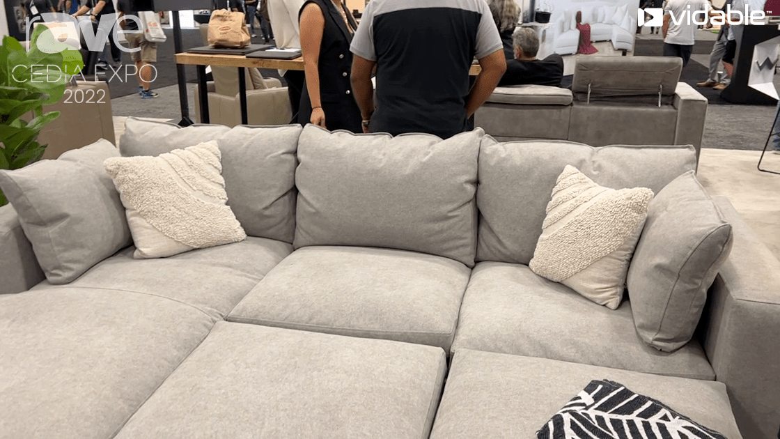 CEDIA Expo 22 CinemaTech Presents Hudson Sofa Furniture Option With
