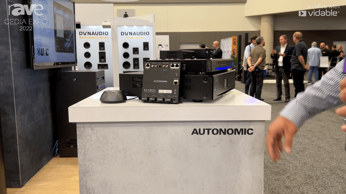 CEDIA Expo 22 Autonomic Highlights M120e Compact, FourZone Amplifier