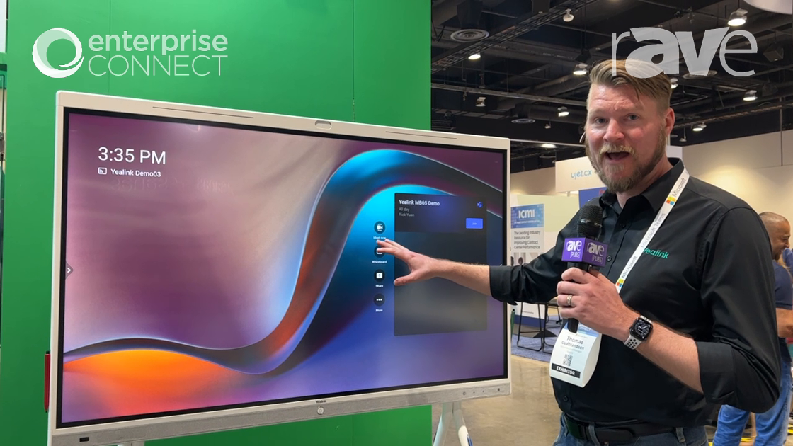 Enterprise Connect 23 Yealink Highlights MeetingBoard 65Inch Allin