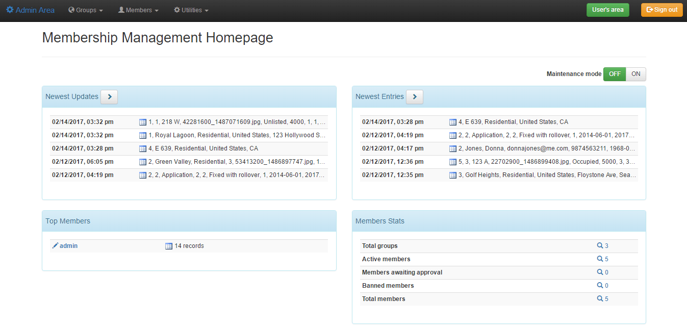 Online Rental Property Manager (ORPM) — Free, open source. Web