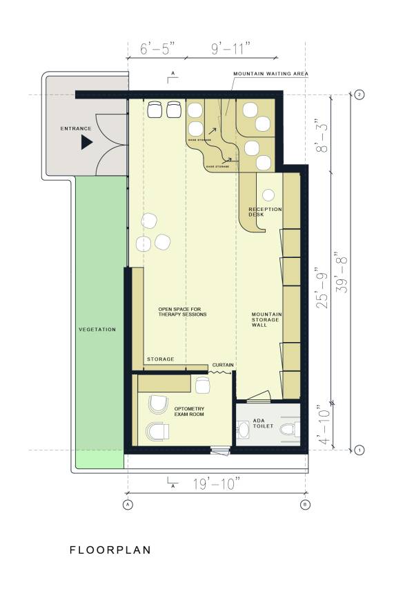 Commercial & Offices Office Interiors Designed by Anonymous 800 sq