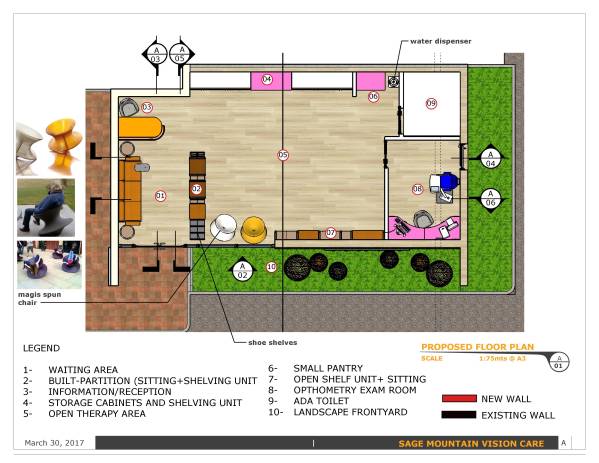 Commercial & Offices Office Interiors Designed by Jhay RN 800 sq ft