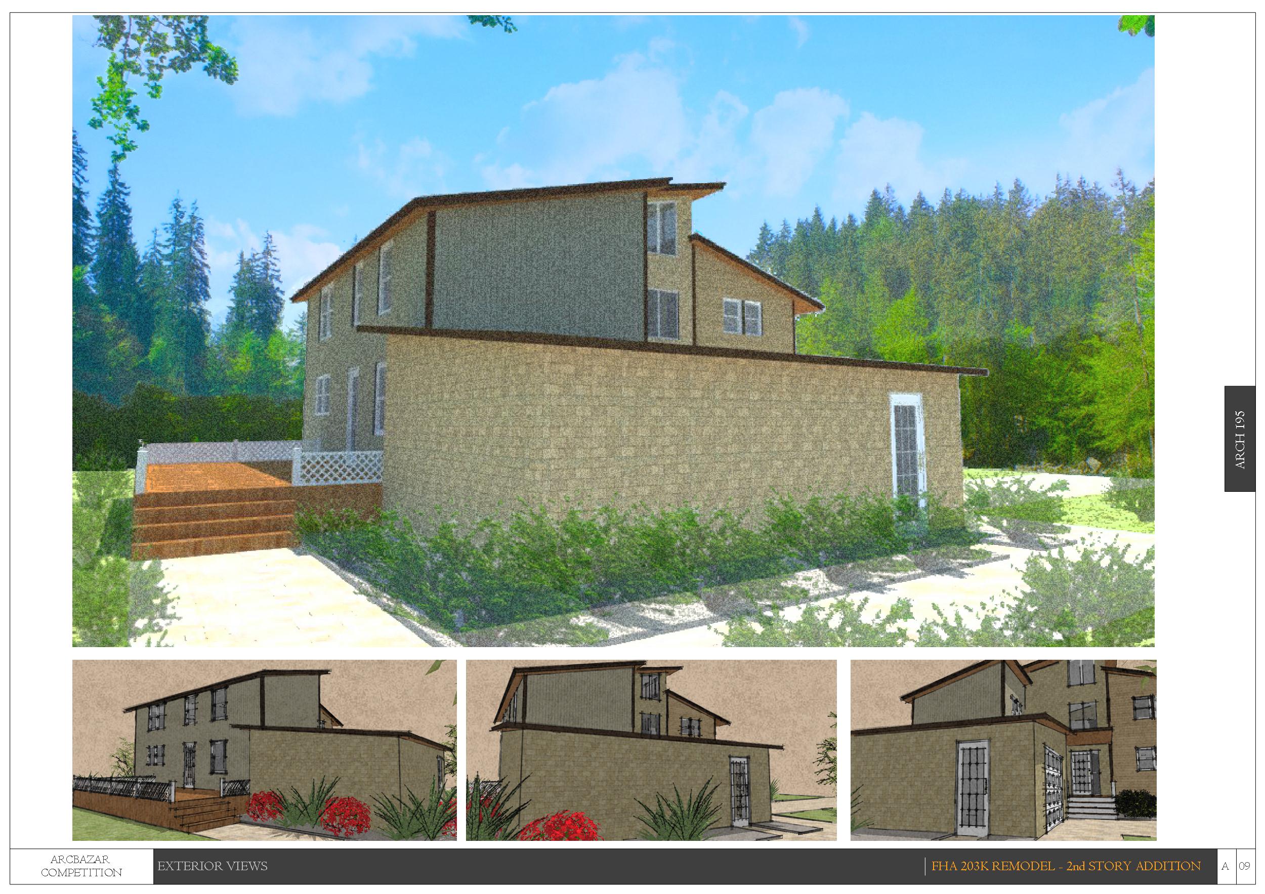 Room, Garages, and Similar additions Designed by Edlira Koleci (Çoku) FHA 203K Remodel 2nd