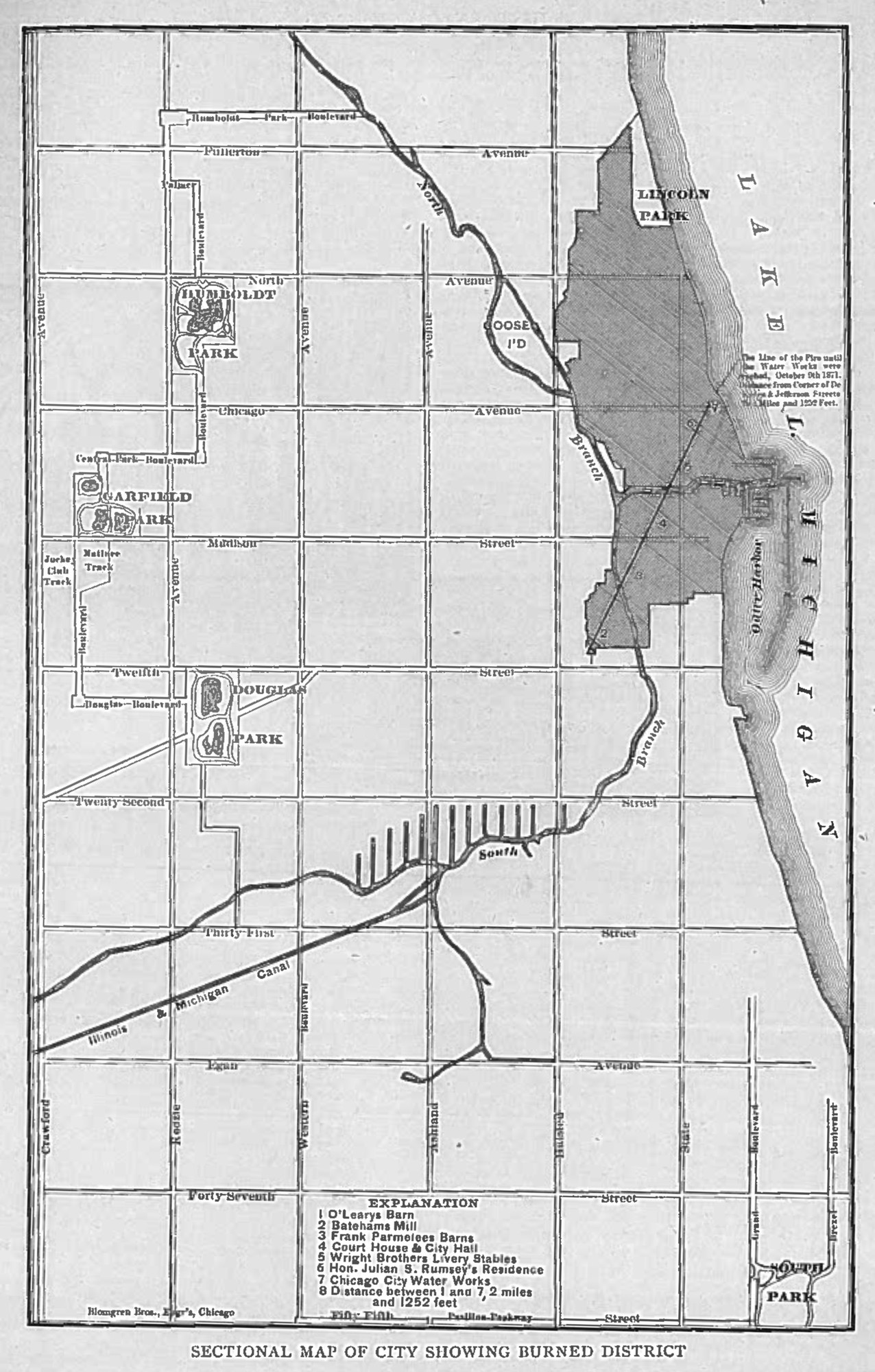 The Great Chicago Fire of 1871 · Architecture & Design Visual