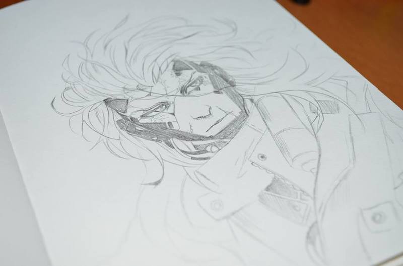 Bust shot sketch Artists&Clients