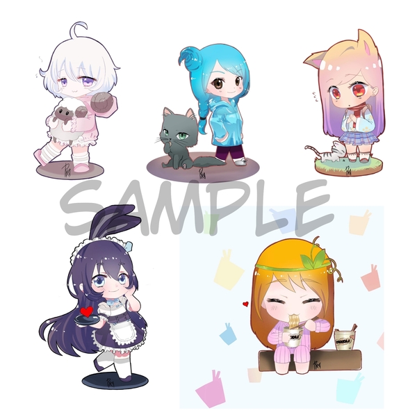 Chibi full body [anime style] Artists&Clients