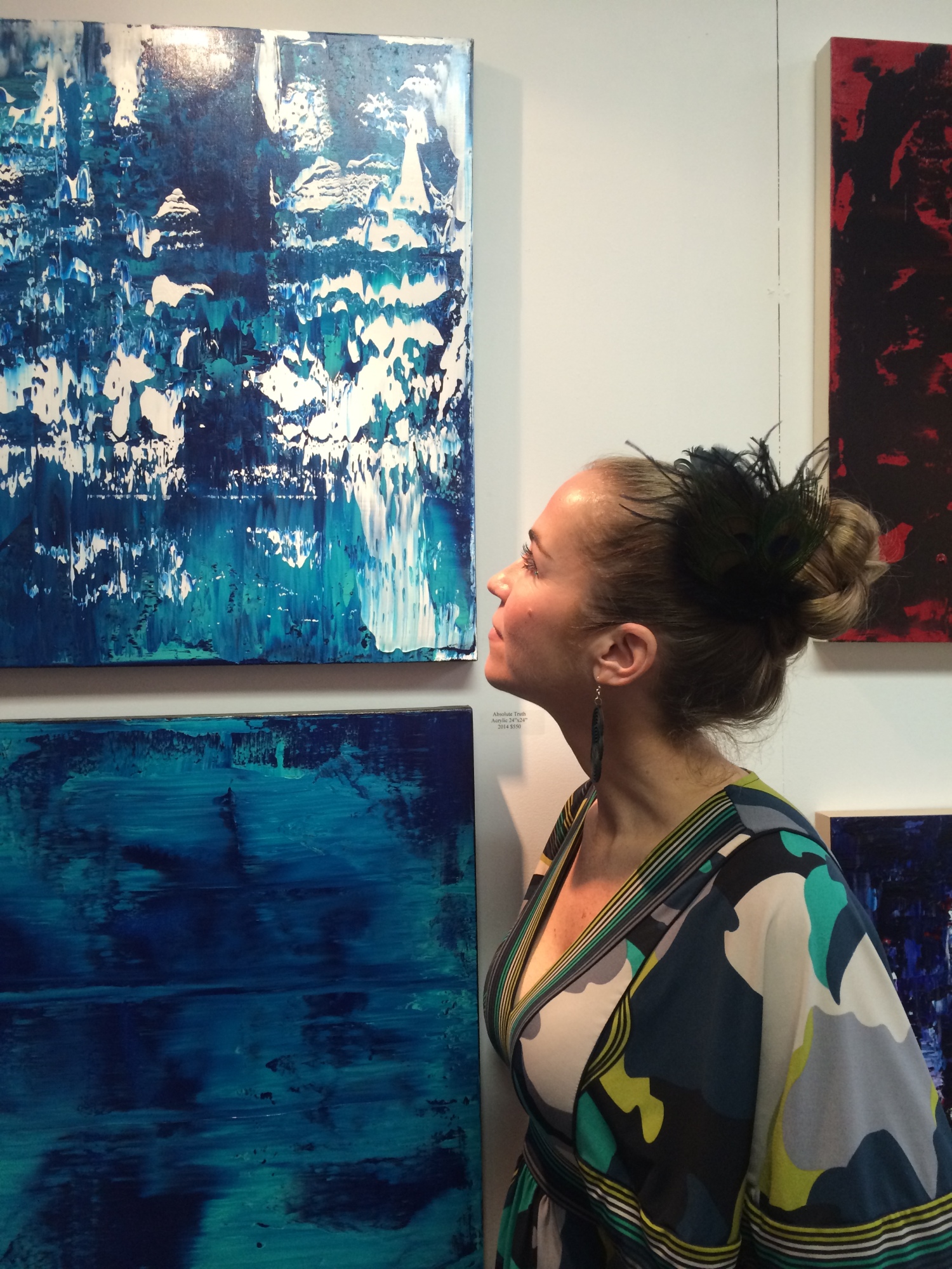 Contemporary Modern Abstract Painter and Figure Drawing Artist Heather