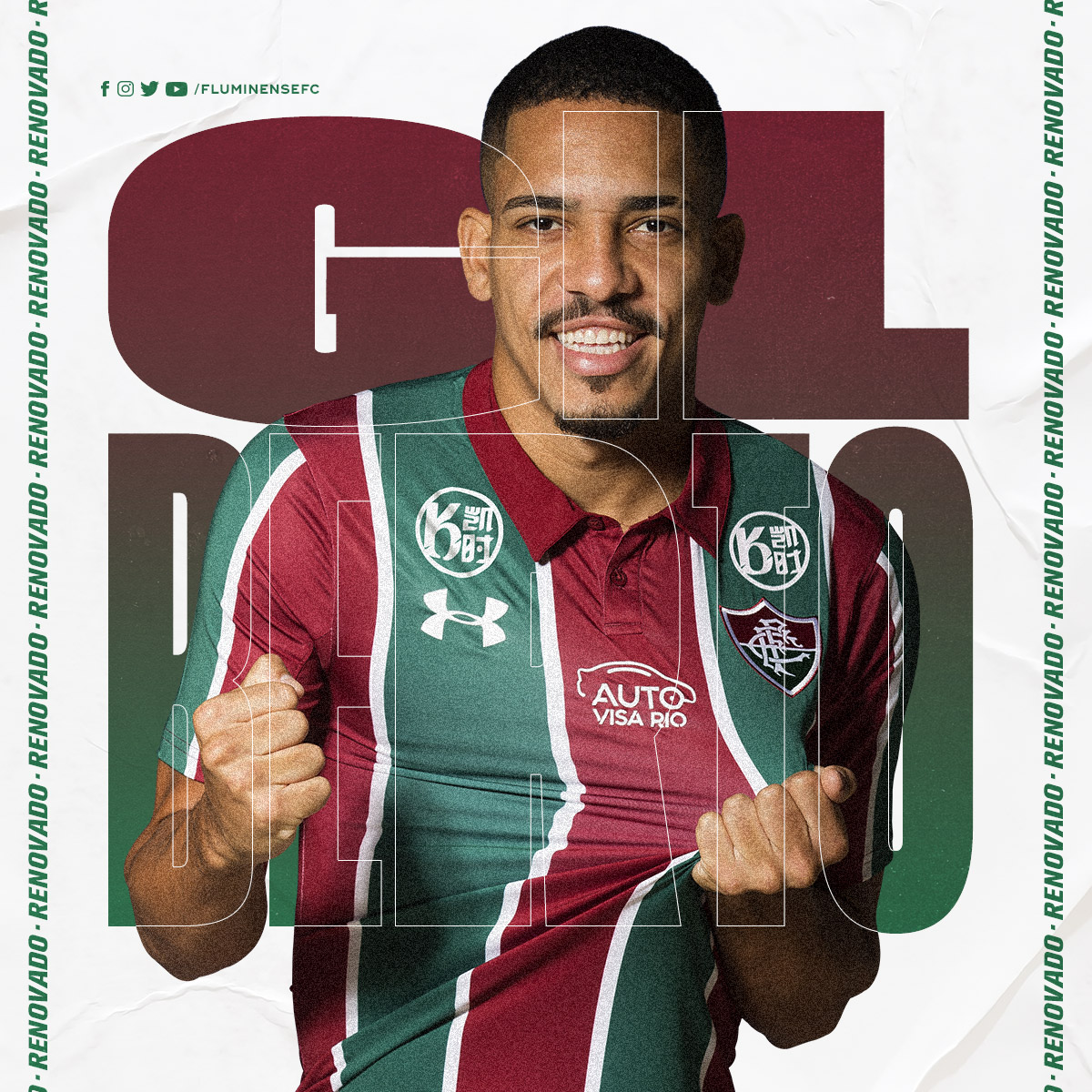 As duas partidas contra o bragantino sofreram mudança de dia e horário. Fluminense Acerta A Permanencia De Gilberto Fluminense Football Club