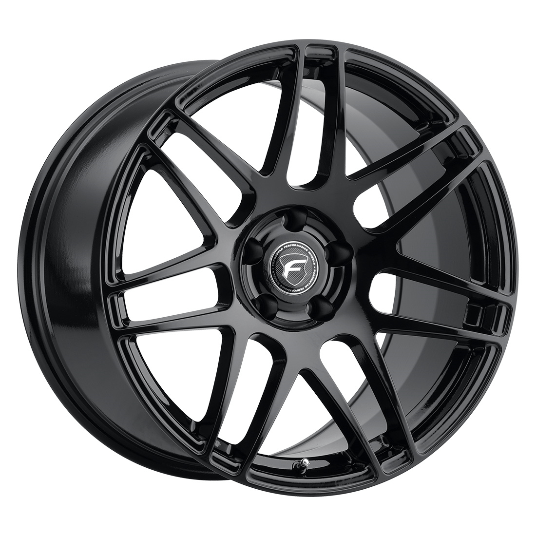 Wheels F14 Gloss Black Rim Performance Plus Tire