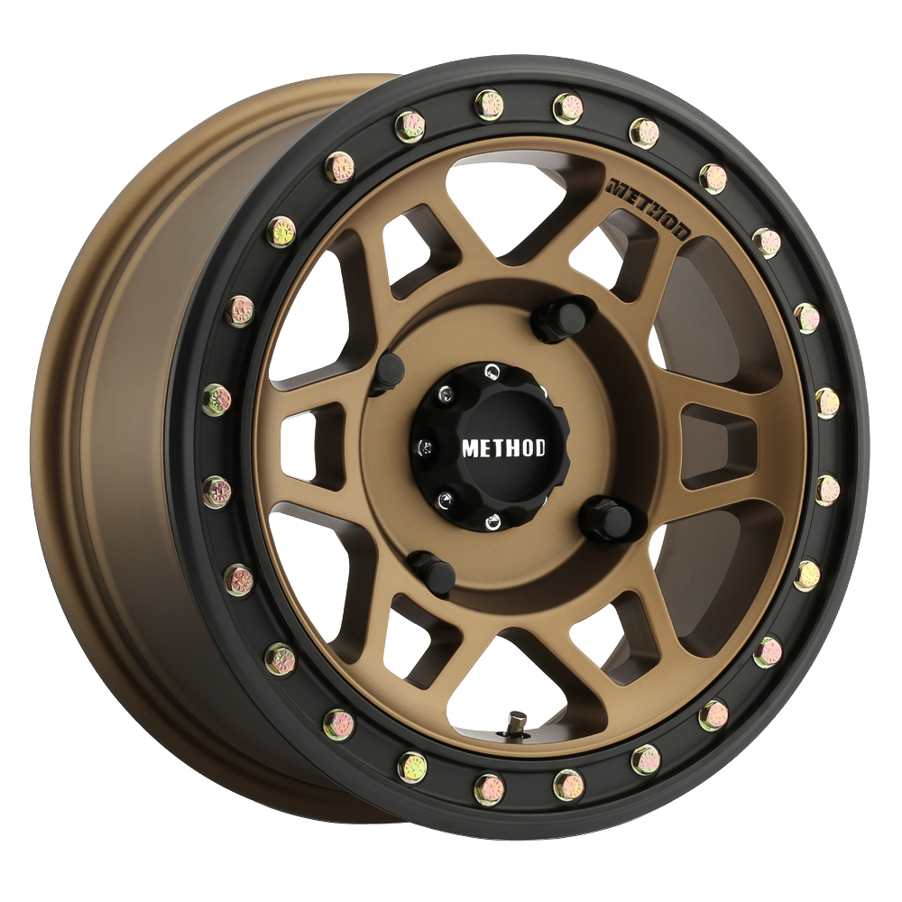 Method Wheels 405 UTV Beadlock Bronze Rim Wheel Size 15x7