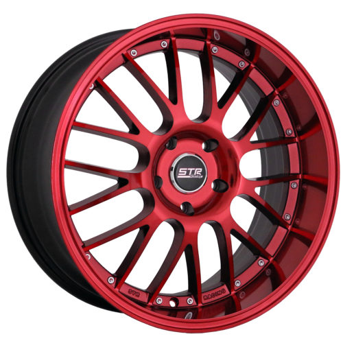 STR 514 Magic Red Rim by STR Racing Wheels Wheel Size 18x8.5