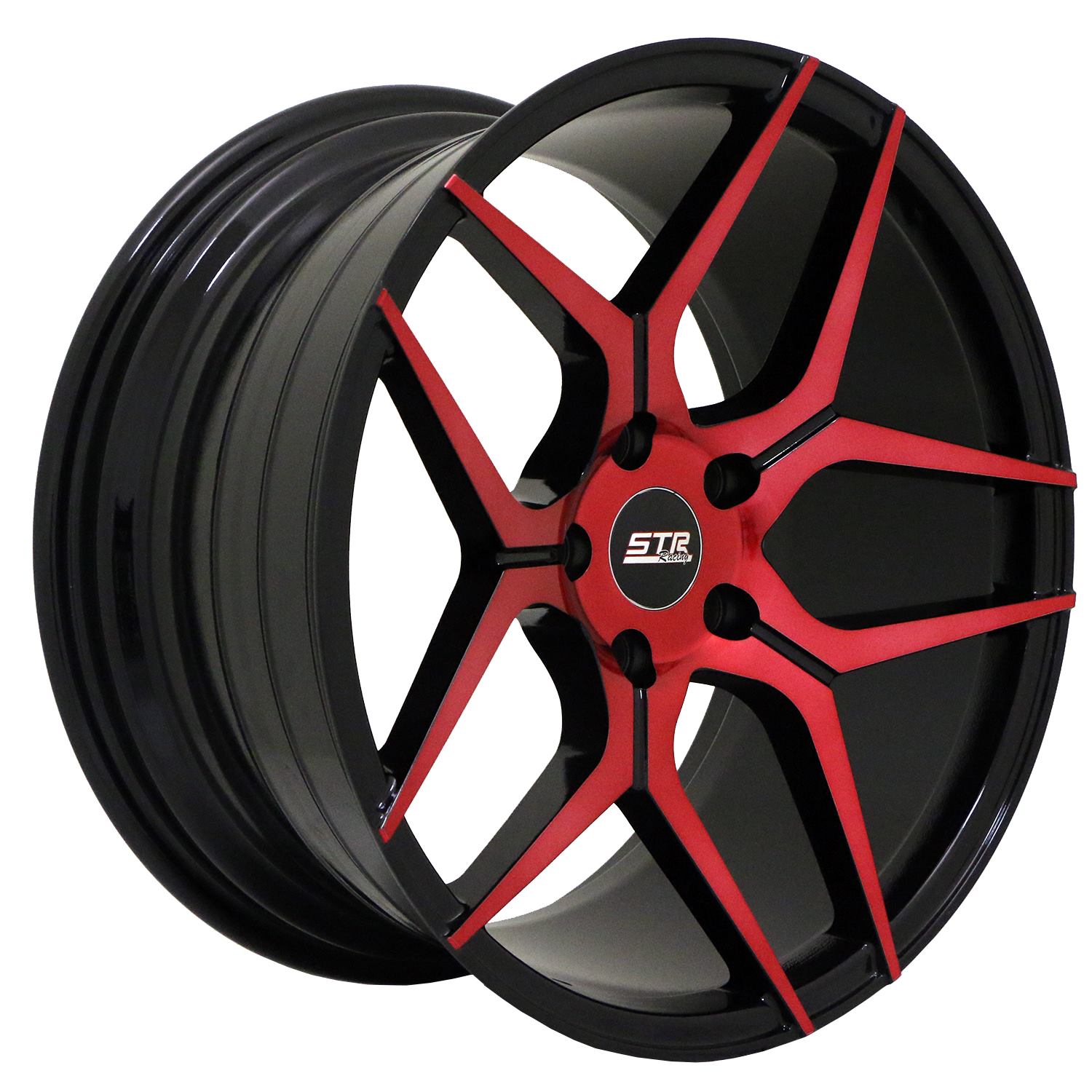 STR Racing Wheels STR 603 Magic Red Rim Wheel Size 18x9 Performance
