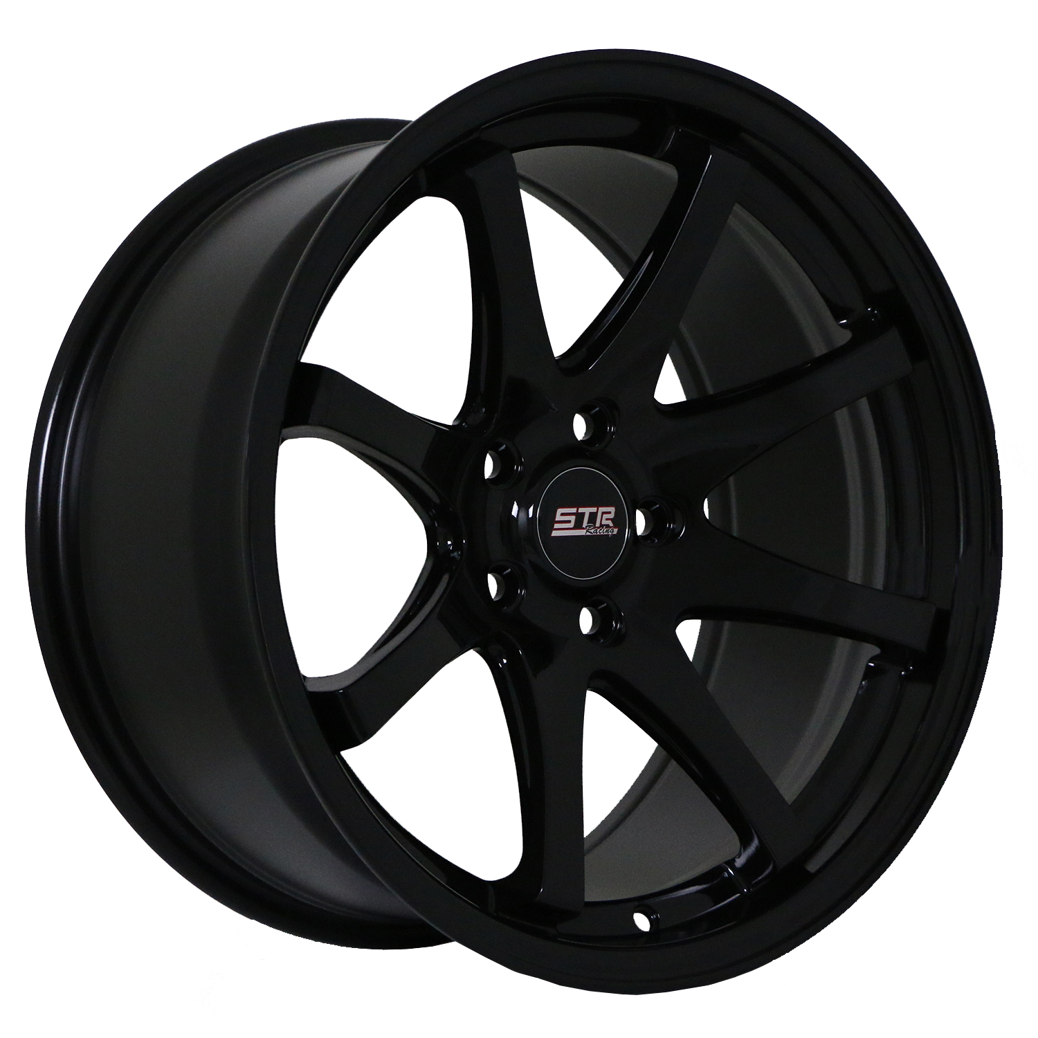 STR 903 Gloss Black by STR Racing Wheels Wheel Size 18x9