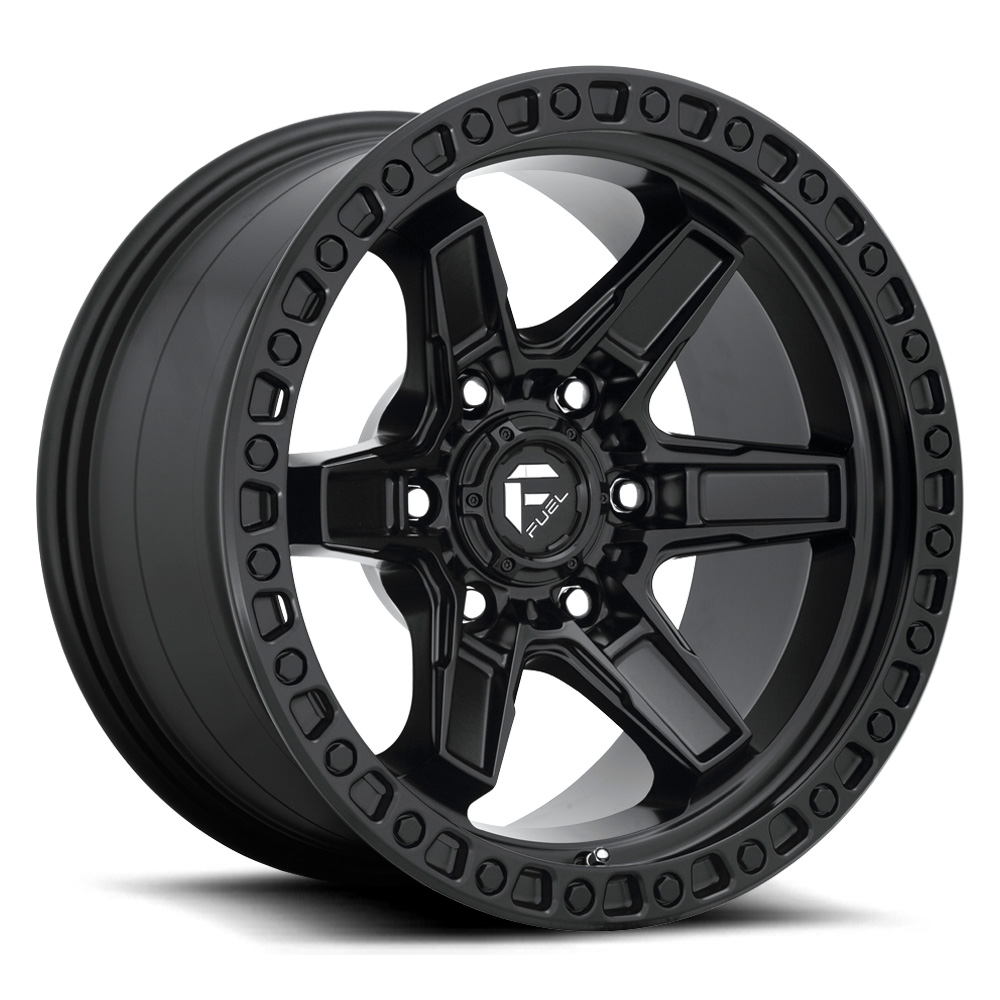 Fuel Wheels Kicker D697 Matte Black Rim Wheel Size 18x9 Performance