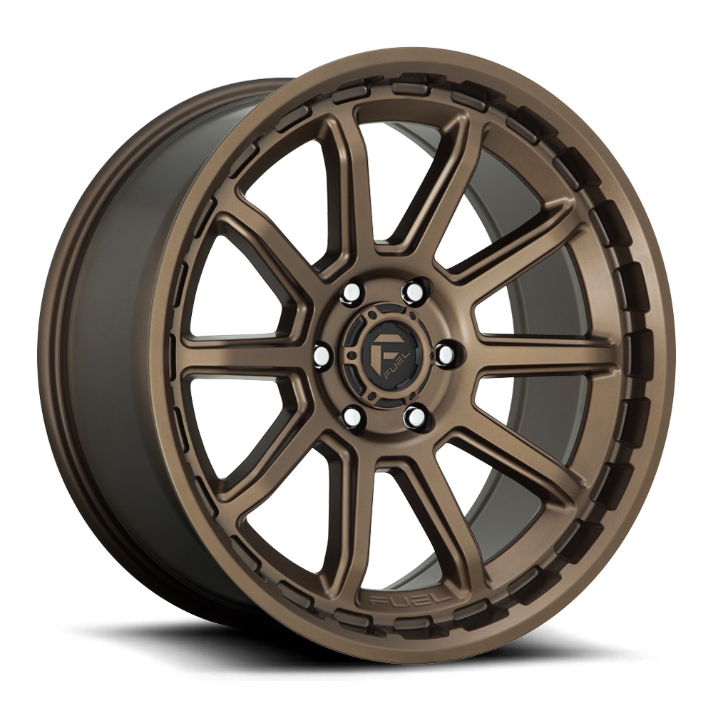 Fuel Wheels Torque D690 Matte Bronze Rim Performance Plus Tire