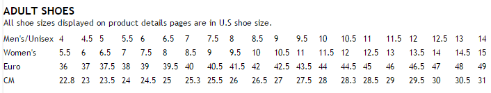 Onitsuka Tiger Size Chart Uk - Ponasa