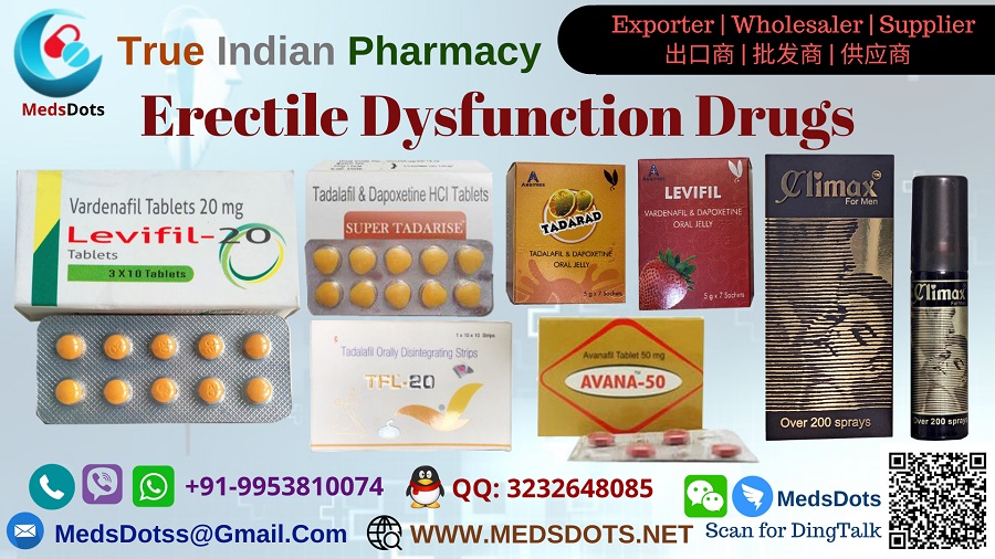 Buy Indian Viagra Online Generic ED Pills Wholesaler