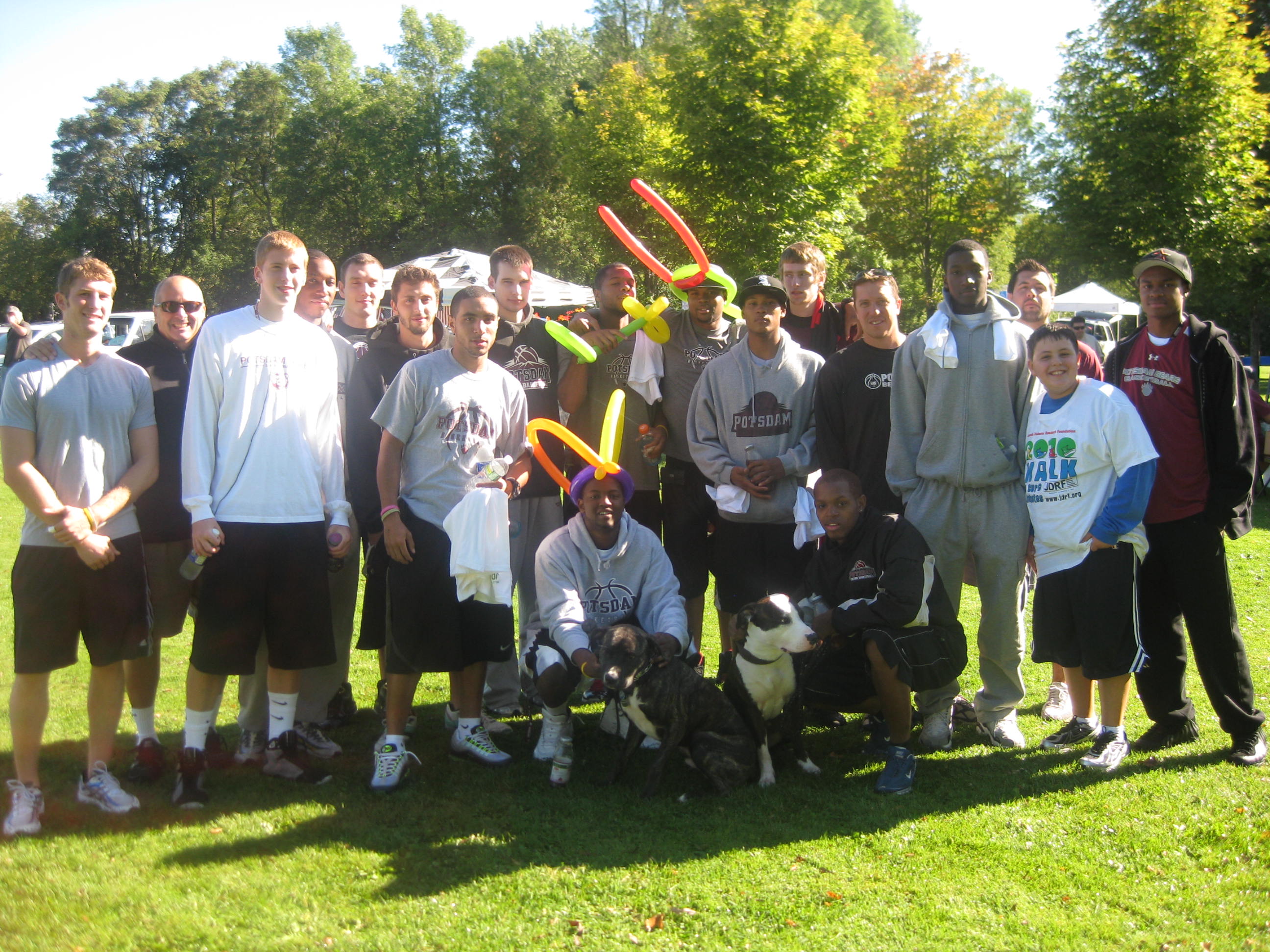 Potsdam Men's Basketball Supports Fight Against Juvenile Diabetes