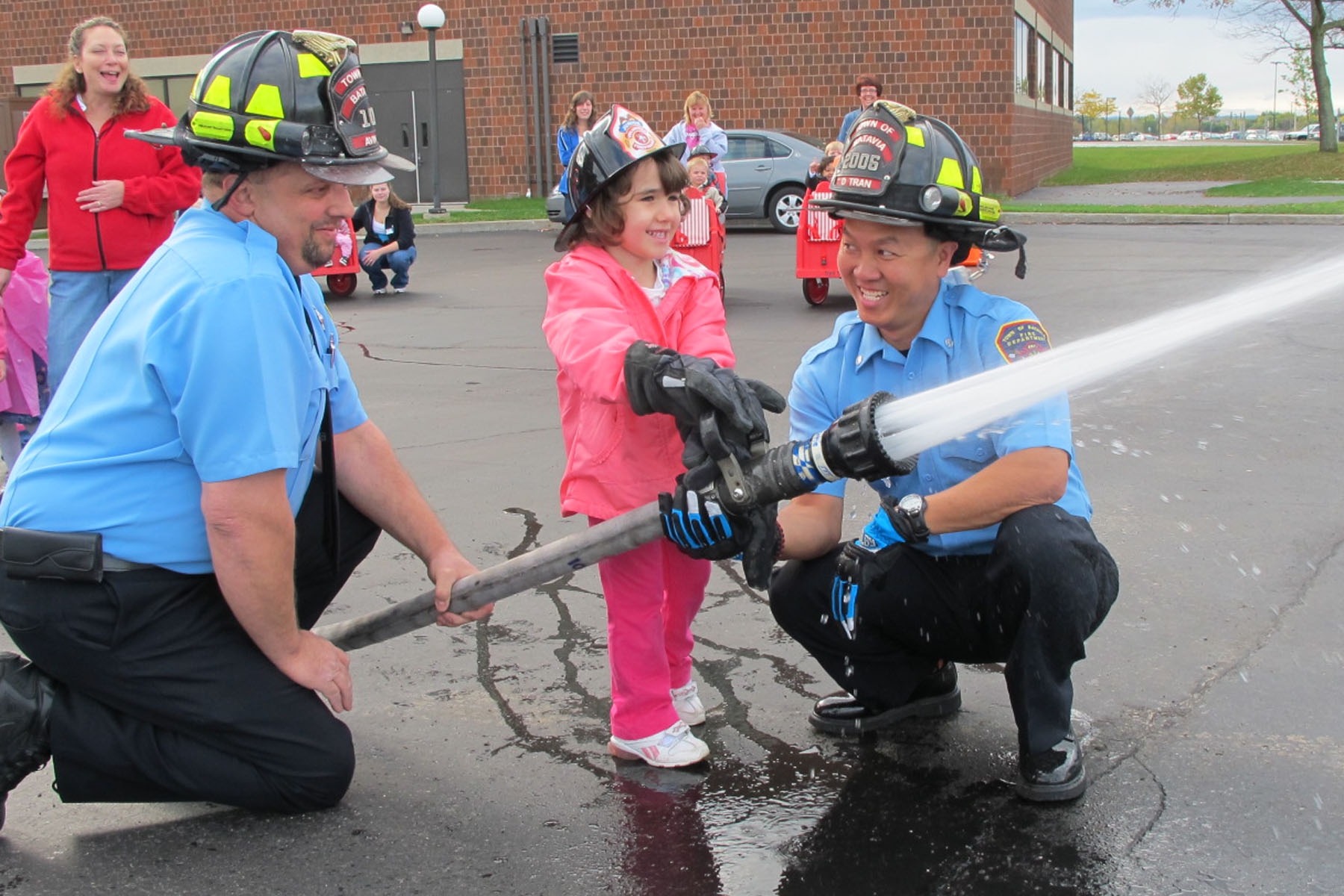 Local Fire Department Visits GCC Childcare Center