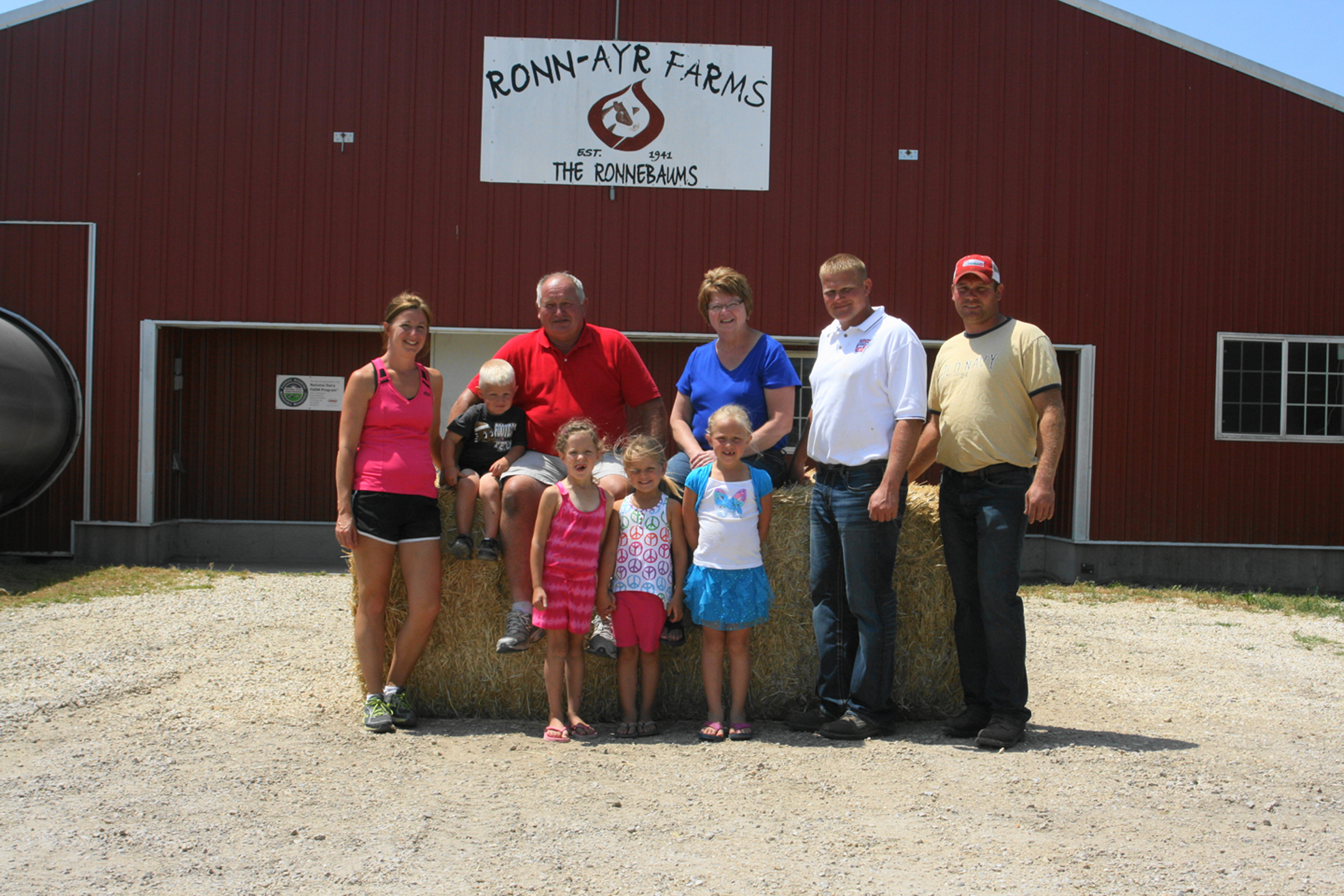 Ronnebaum Family to be Honored at Iowa State Fair