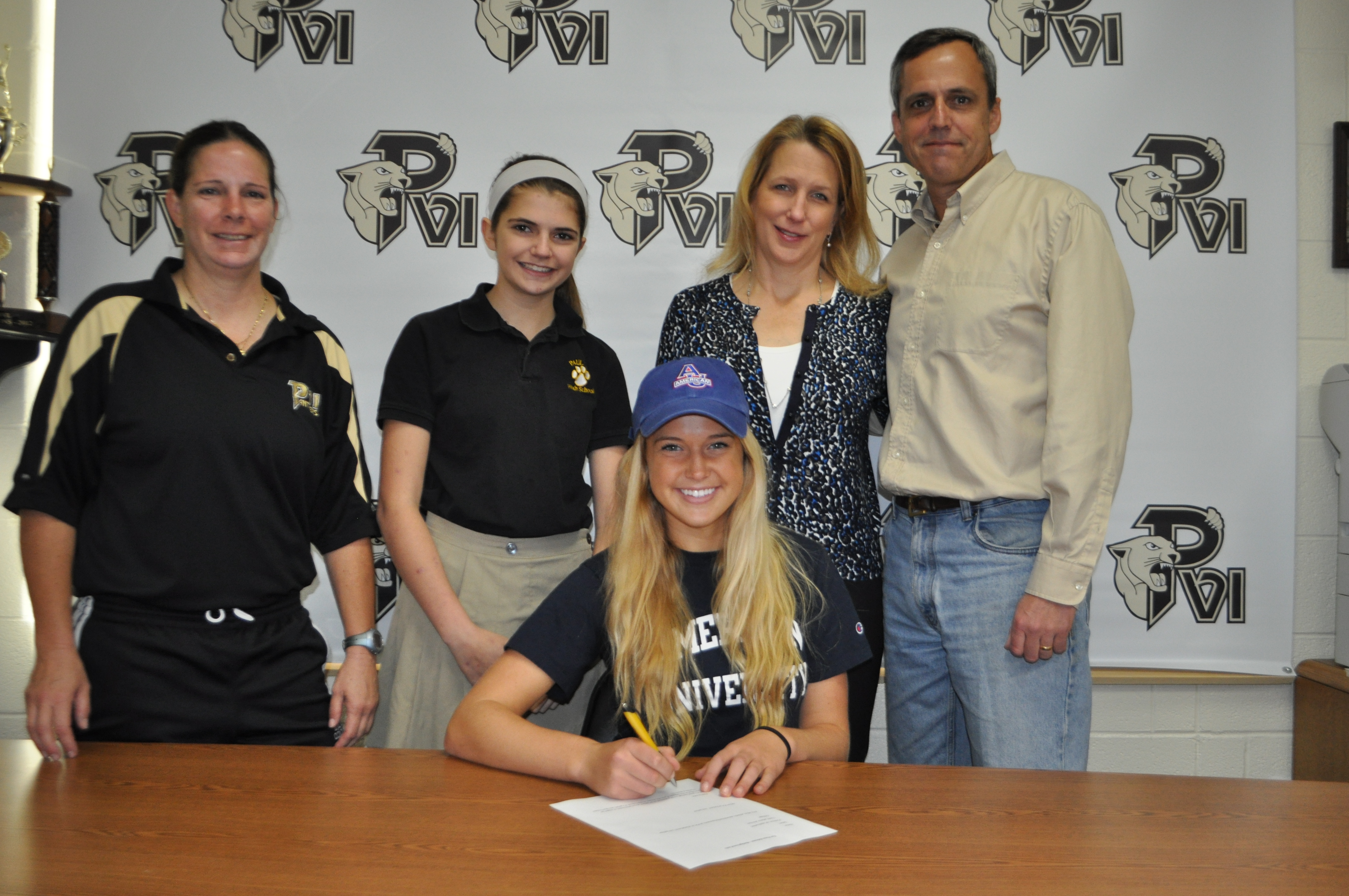 Megan O'Keefe of Fairfax signs to play soccer at American University