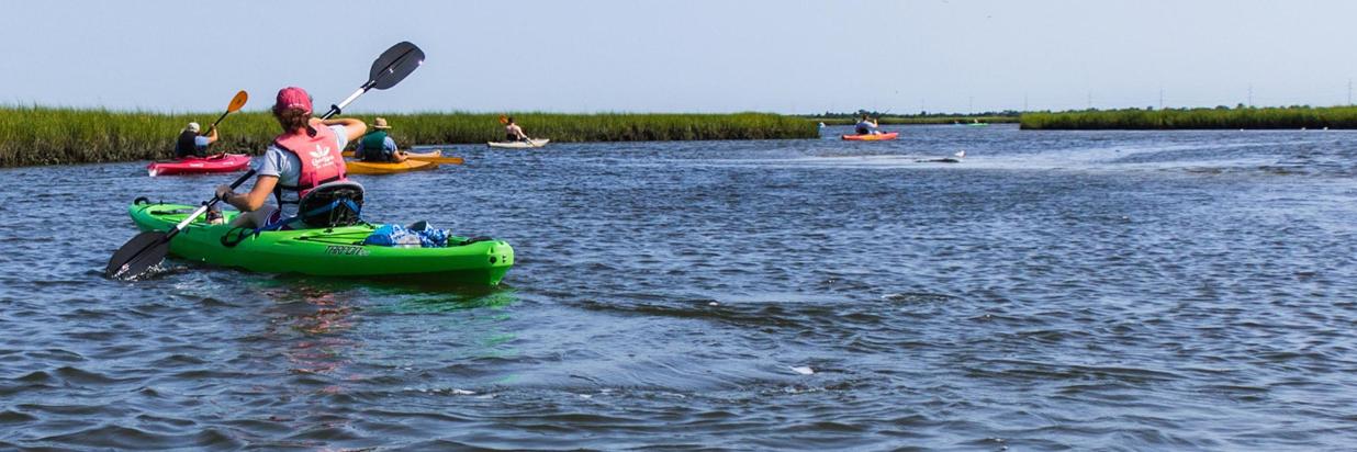 Kayaking and Fishing / Admiral on Baltimore Rehoboth Beach, DE