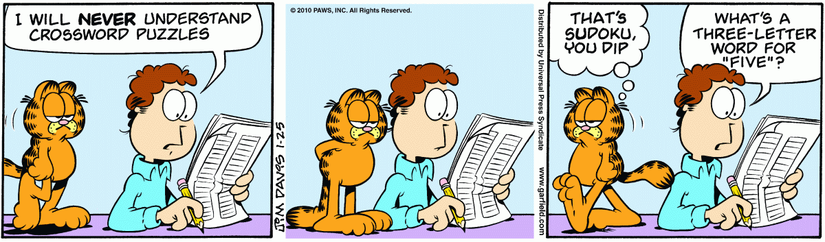 garfield word seeks Blog