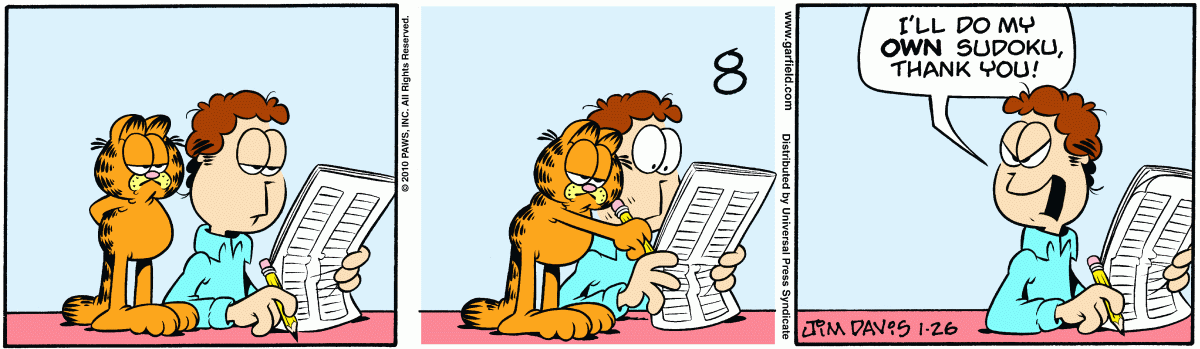 garfield word seeks Blog
