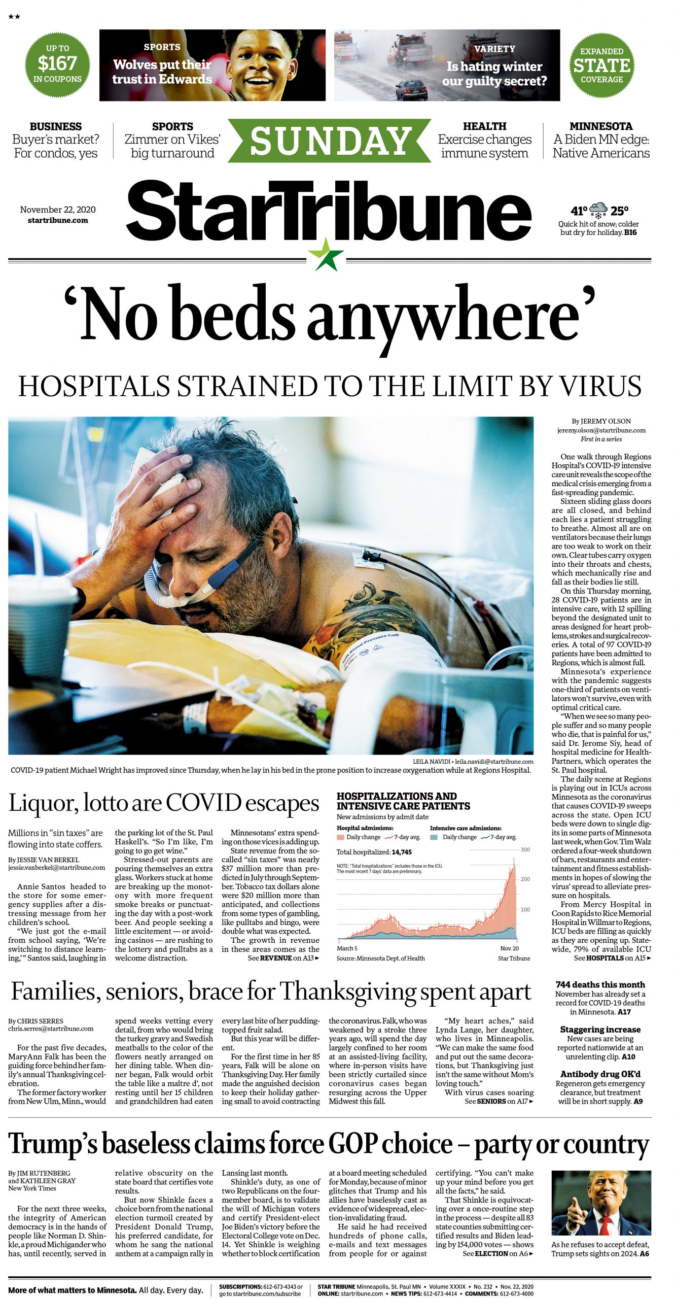 2021 Newspaper Front Page 2021 NPPA Best of Photojournalism