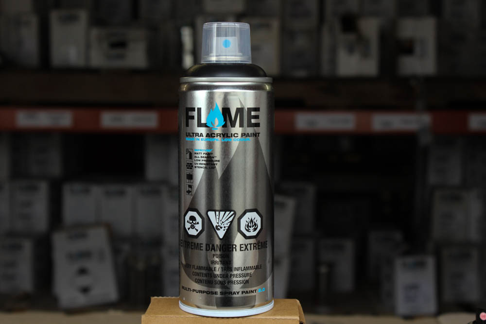 Cool Spray Paint Ideas That Will Save You A Ton Of Money Flame Blue