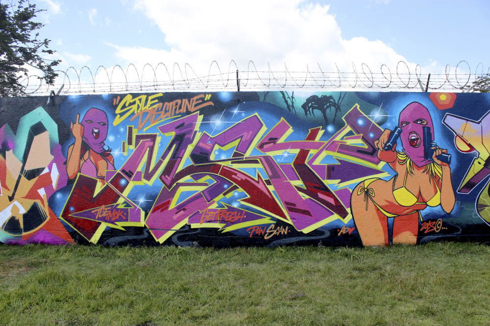 Graffiti Video MAST Bombing Science