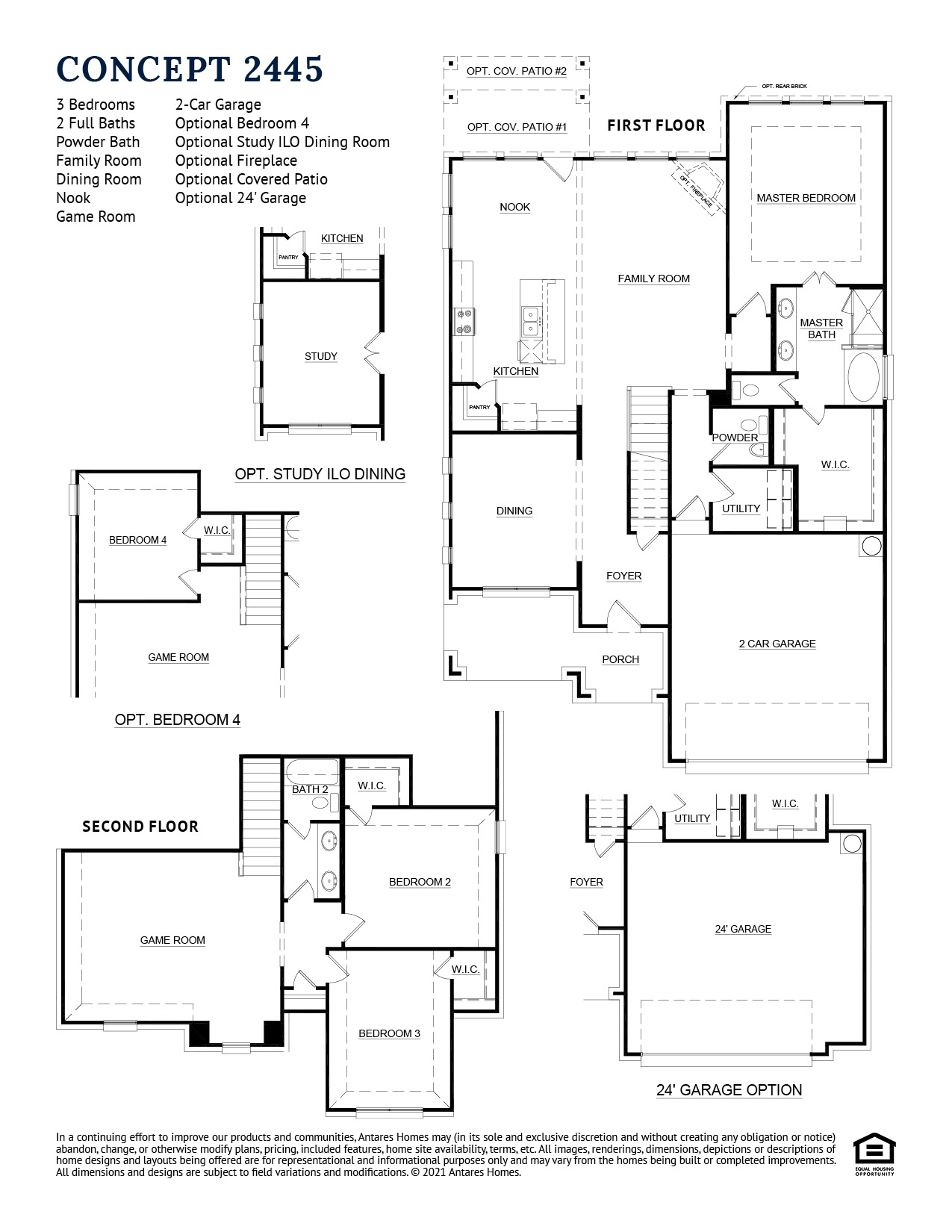 The 2445 Antares Homes