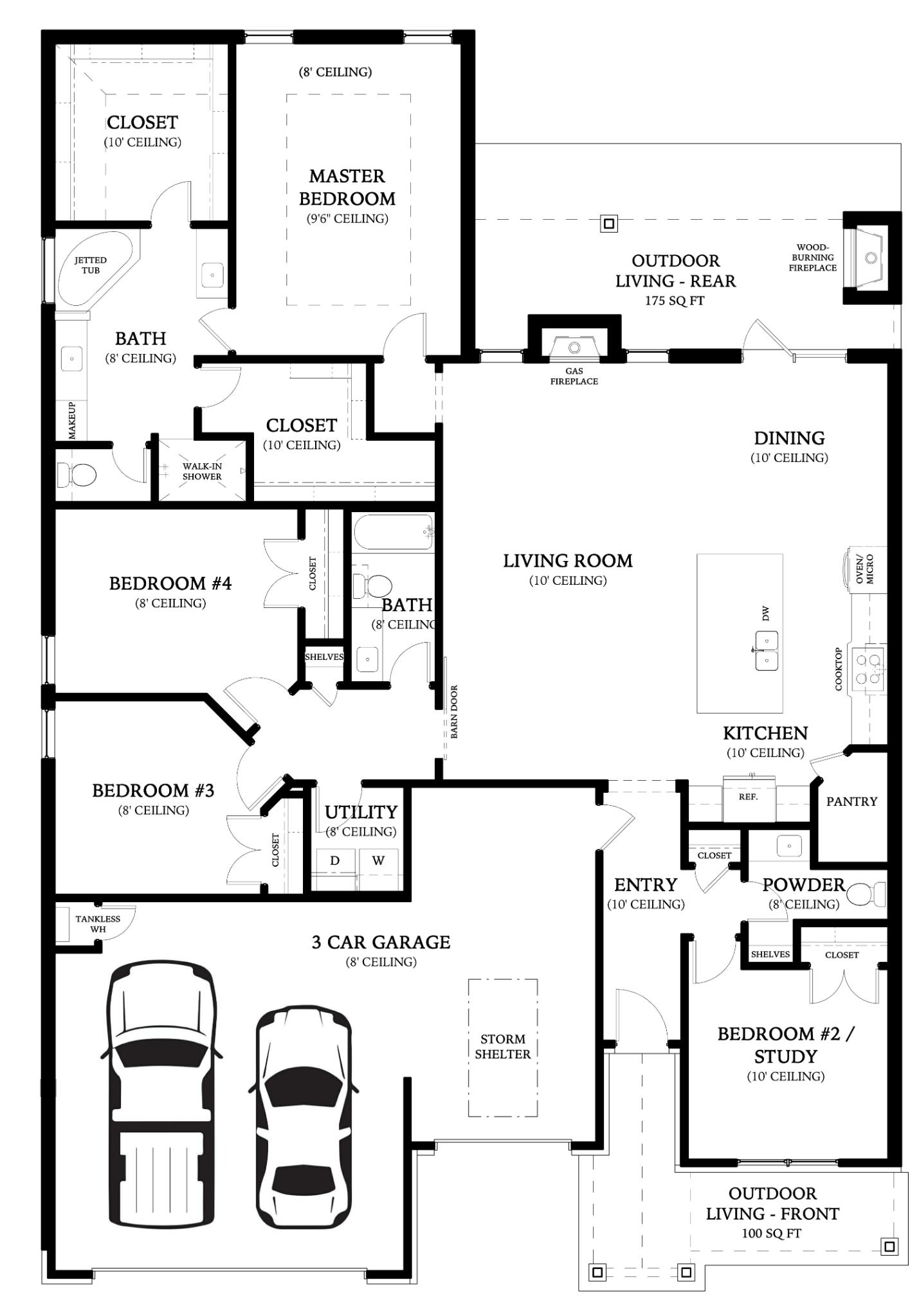 The Shiloh Plus Half Bath Homes By Taber