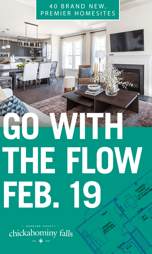 River Falls, Our Newest Neighborhood in Chickahominy Falls